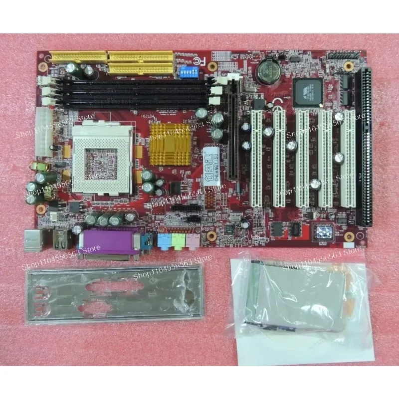 Industrial Motherboard Socket 370 with AGP ISA PCI Slots, Industrial Control Mainboard