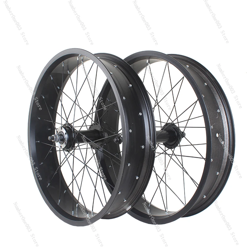 Snowmobile Wheels 20/24/26 4.0/4 Wide Tire Bicycle Front and Rear Wheels ATV