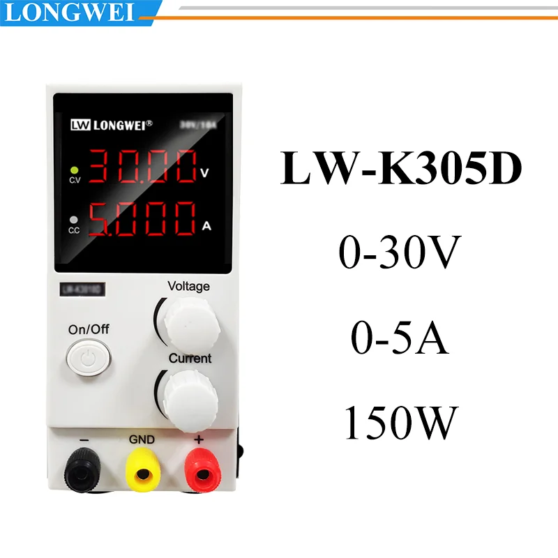Longwei LW-K3010D 4LED Adjustable DC Power Supply 30V 10A