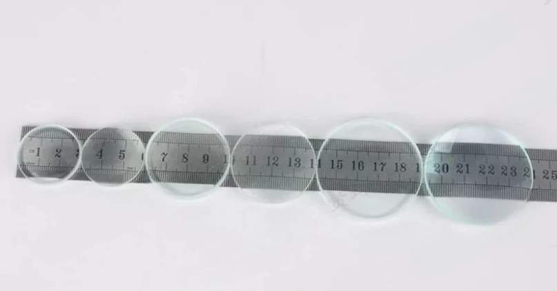 Dia.30-100 Double Sides Concave Glass Lens Optical Instrument Experimental Equipment Laboratory Physical Optics Experiment Tool