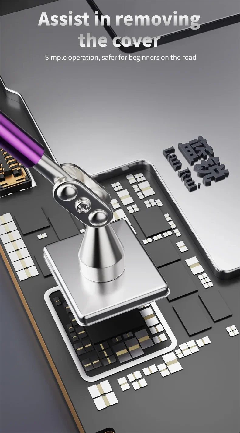Lanrui G4 Delaminator Rotatable Strong Magnetic Absorber Mobile Phone Motherboard Layering Pen For Separate Double-layer Board