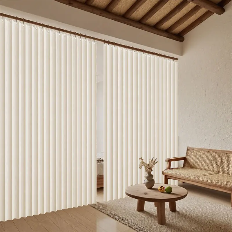 No Drill Semi Transparent Divider Curtain Soft Glow with Hooks for Dark Hall Small Space Easy Install Keep Bright Feel Spacious