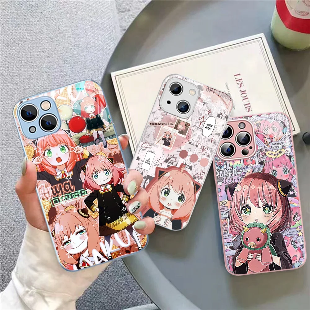 

Чехол для iPhone 15 13 12 Mini 11 Pro XS Max X XR 14 Plus из закаленного стекла