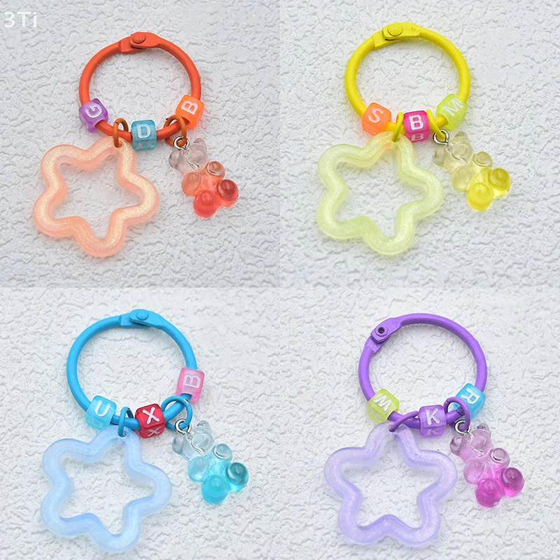 Мерцающий брелок со звездой, брелок с изображением льда, тонкий мерцающий ремешок, маленькая цепочка для ключей со звездой, брелок для ключей, сумка, аксессуары для сумки