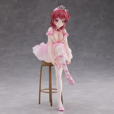 Hotltem UnionCreative Flamingo Ballet Group Red Hair Girl Anime Figure Model
