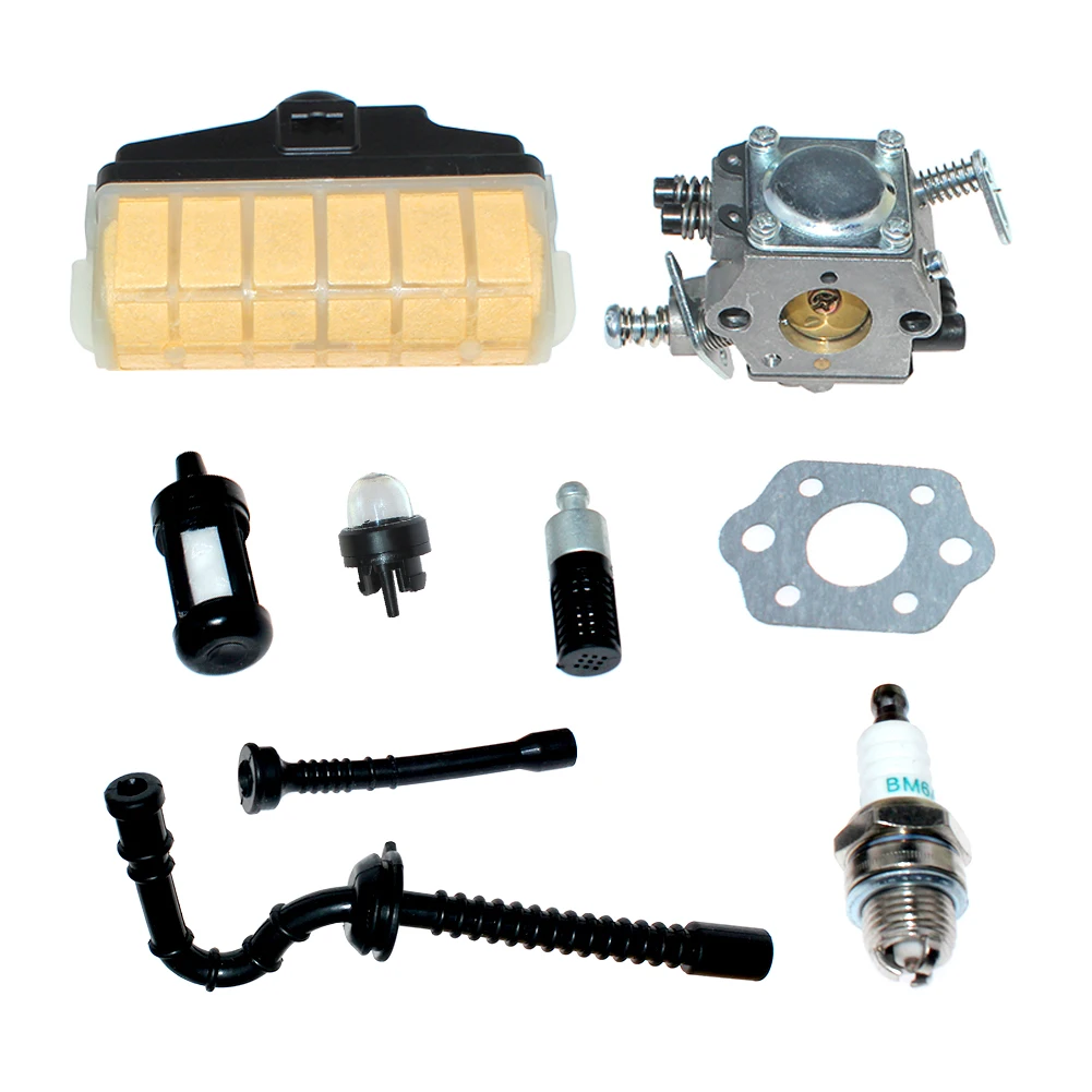 

Карбюратор с воздушным фильтром, комплект из 9 деталей для бензопилы Stihl 021 023 025 MS210 MS230 MS250, 1123 120 1612, 1123 120 1650