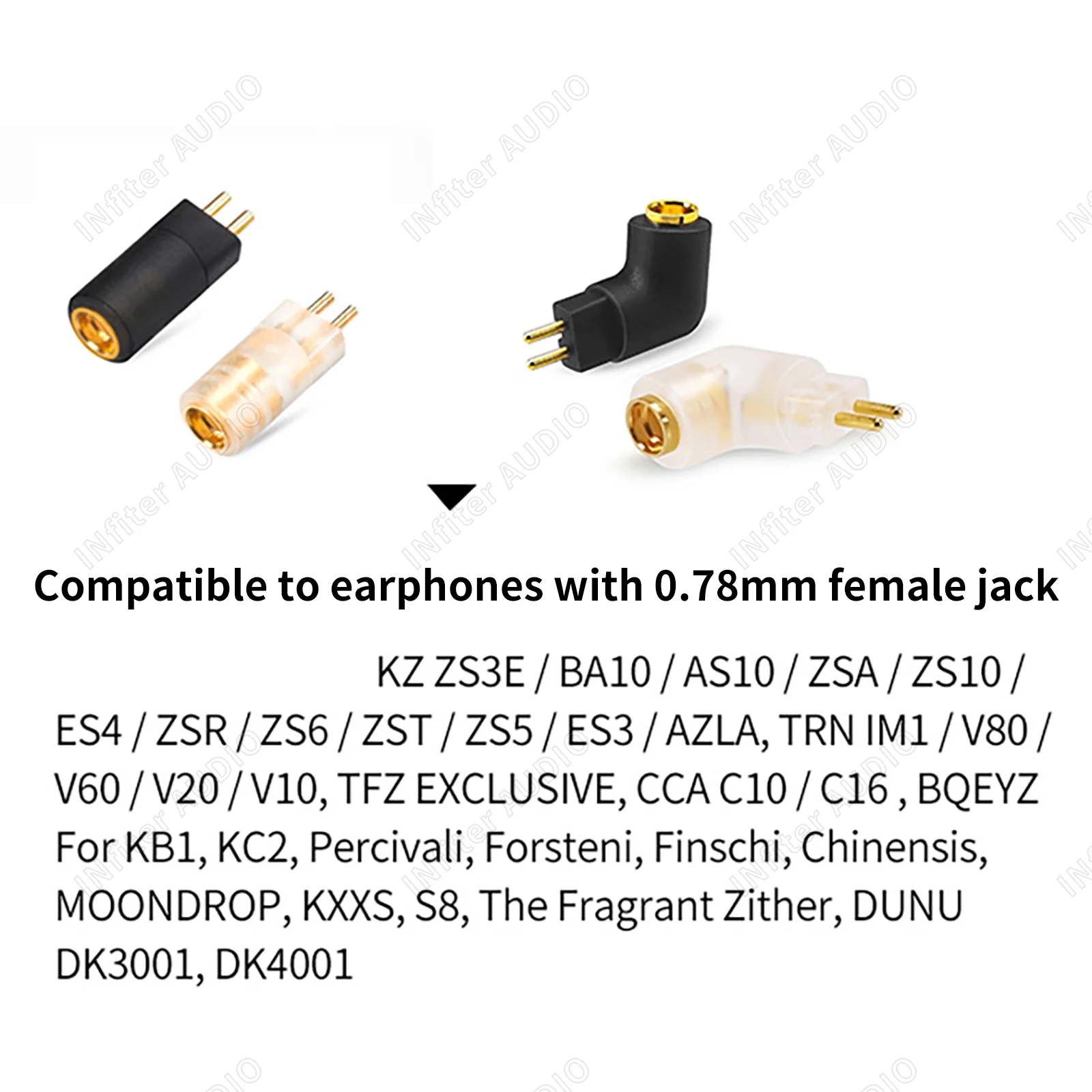 0.78 to mmcx super mini 0.78 adapter ultra short mmcx adapter mmcx to 0 78mm 2pin  adapter 0 78mm to mmcx 0 78 to mmcx adapter