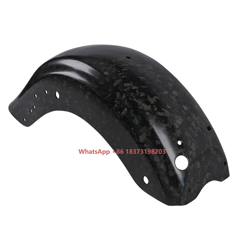 

Rear Fender Carbon Fiber Forged Carbon Glossy for Harley Touring CVO Street Glide 2023-2025