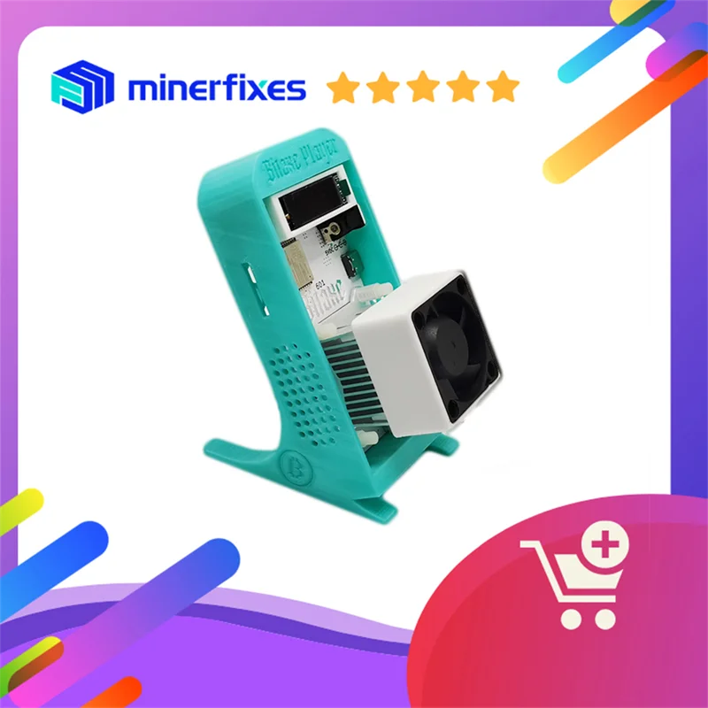 

Биткойн-майнеры Bitaxe 601 Gamma 1,2TH/S BM1370 Lucky Solo с блоком питания ЕС BTC Crypto mini для домашнего использования