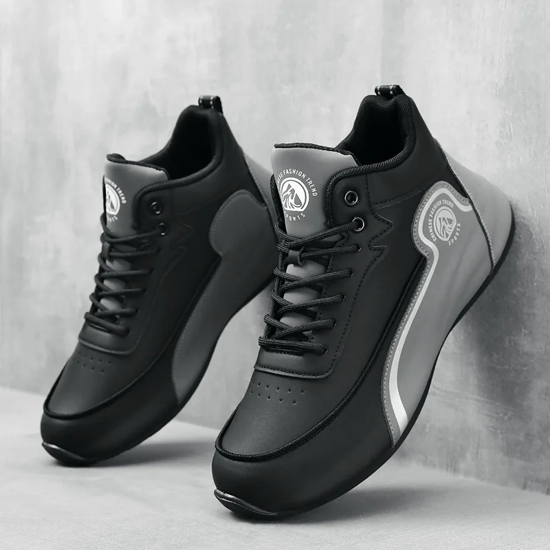 

Men's Shoes Large Size39-48 Breathable Casual Leather Sneaker High Quality Soft-soled Comfort Men Sports Shoes Zapatillas Hombre