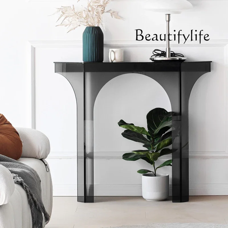 

Nordic medieval acrylic entrance creative decoration cabinet