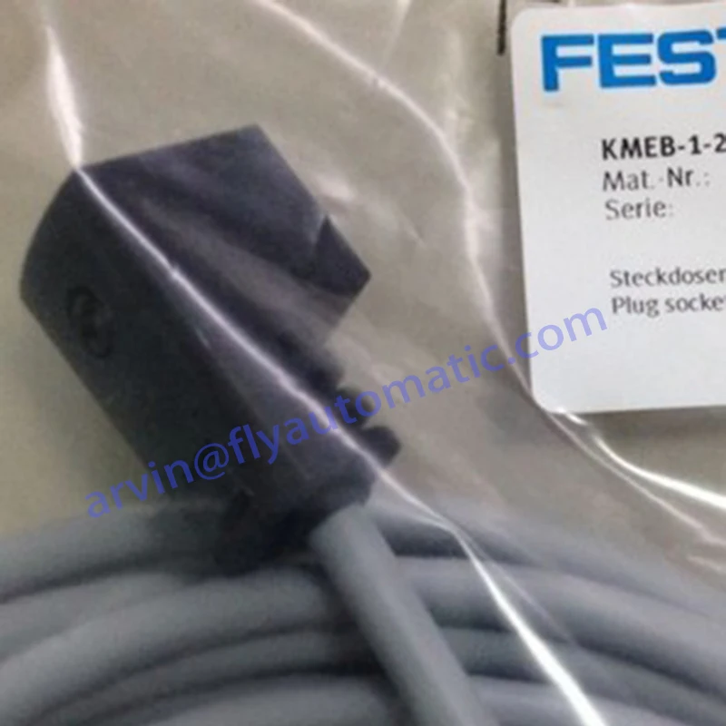 

FESTO KMEB-1-24-2.5-LED With Cable Plug Socket 2.5 Meters In Length