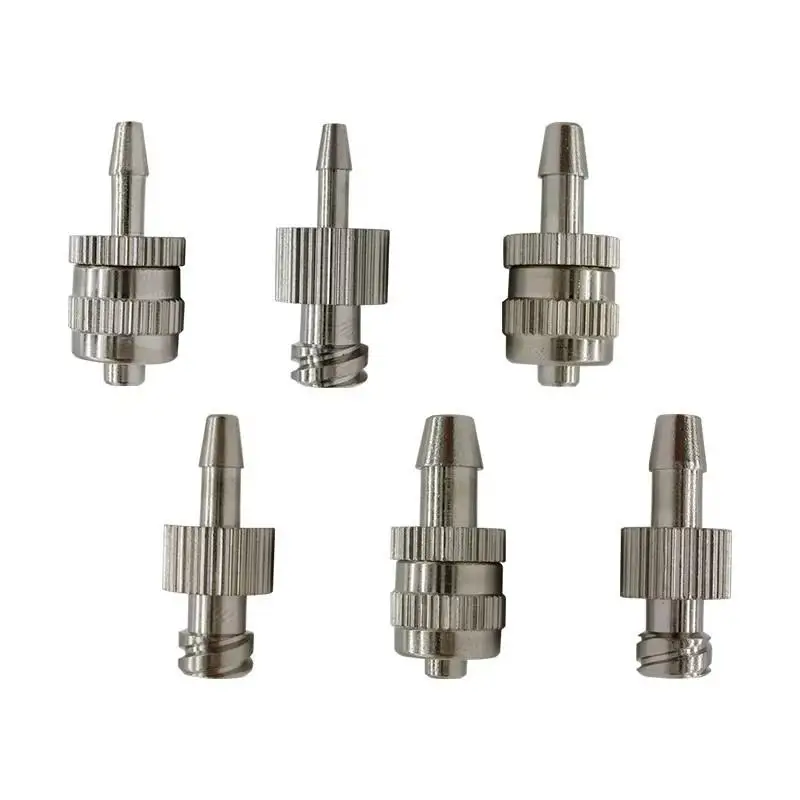 【xxx】Dispensing Glue Subpackaging Syringe Barrel Luer Lock Adapter Fitting Tracheal Connector Metal Material Parts[S14]