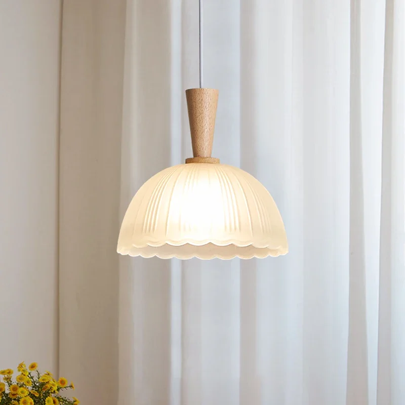 Nordic Pendant Lights Glass Chandelier for Living Dining Room Kitchen Island Suspension Luminaire