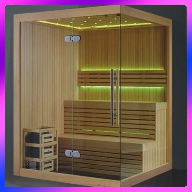 Sauna Room Household Steam Far Infrared Spectrum Wet Steam Hemlock Dry Steam Shower Room