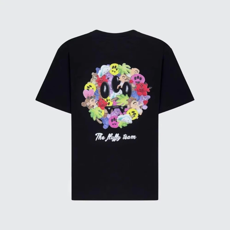 

2025 BARROW Japan Racing Jersey T-Shirt High End Luxury Cotton Blend Formula 1 Inspired Unisex Y2K Retro Streetwear Fashion Top