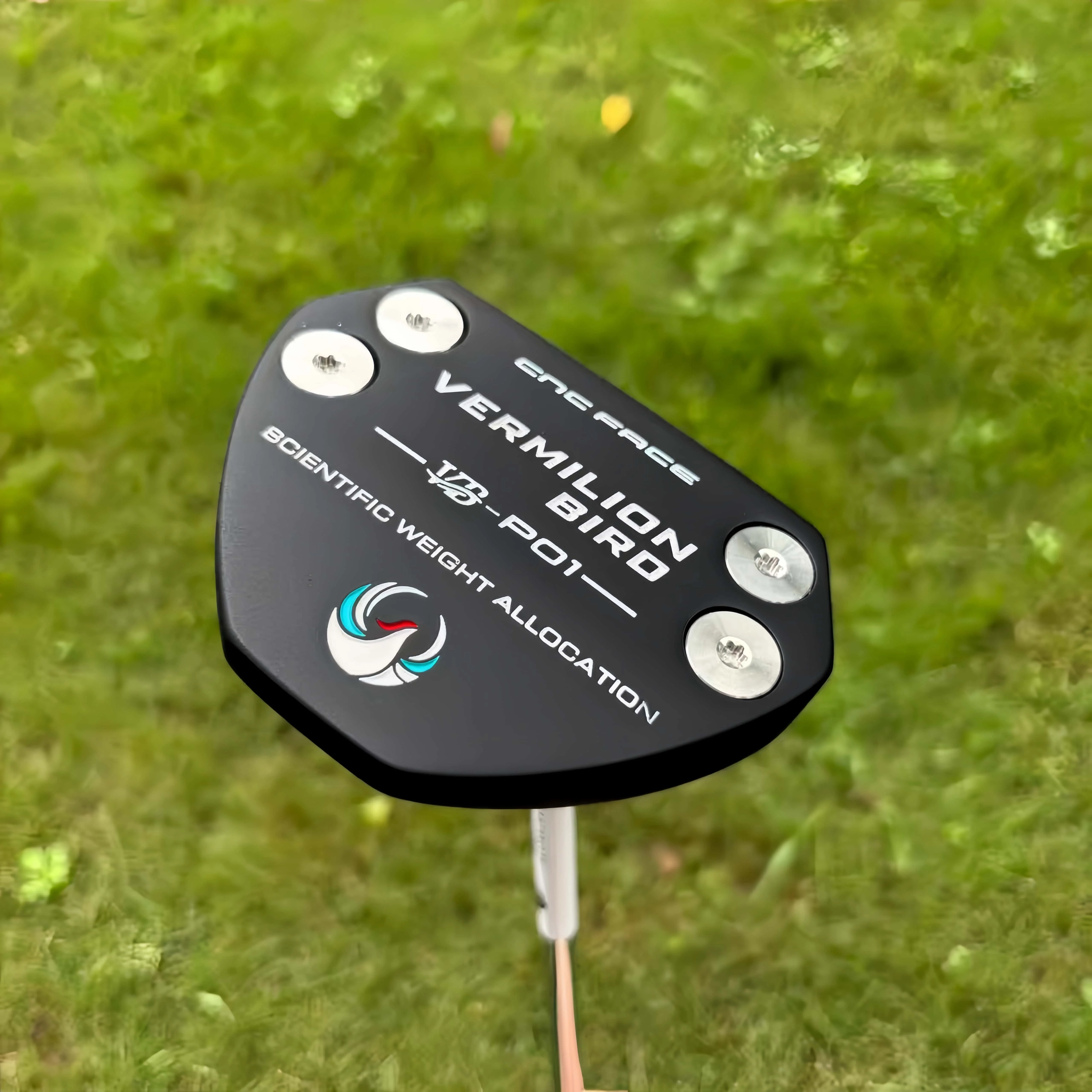 VB‑P01 Golf Putter CNC Milled Face Mallet Putter Adjustable Weight High MOI Golf Putter Club for Men Right Hand 34 Inch