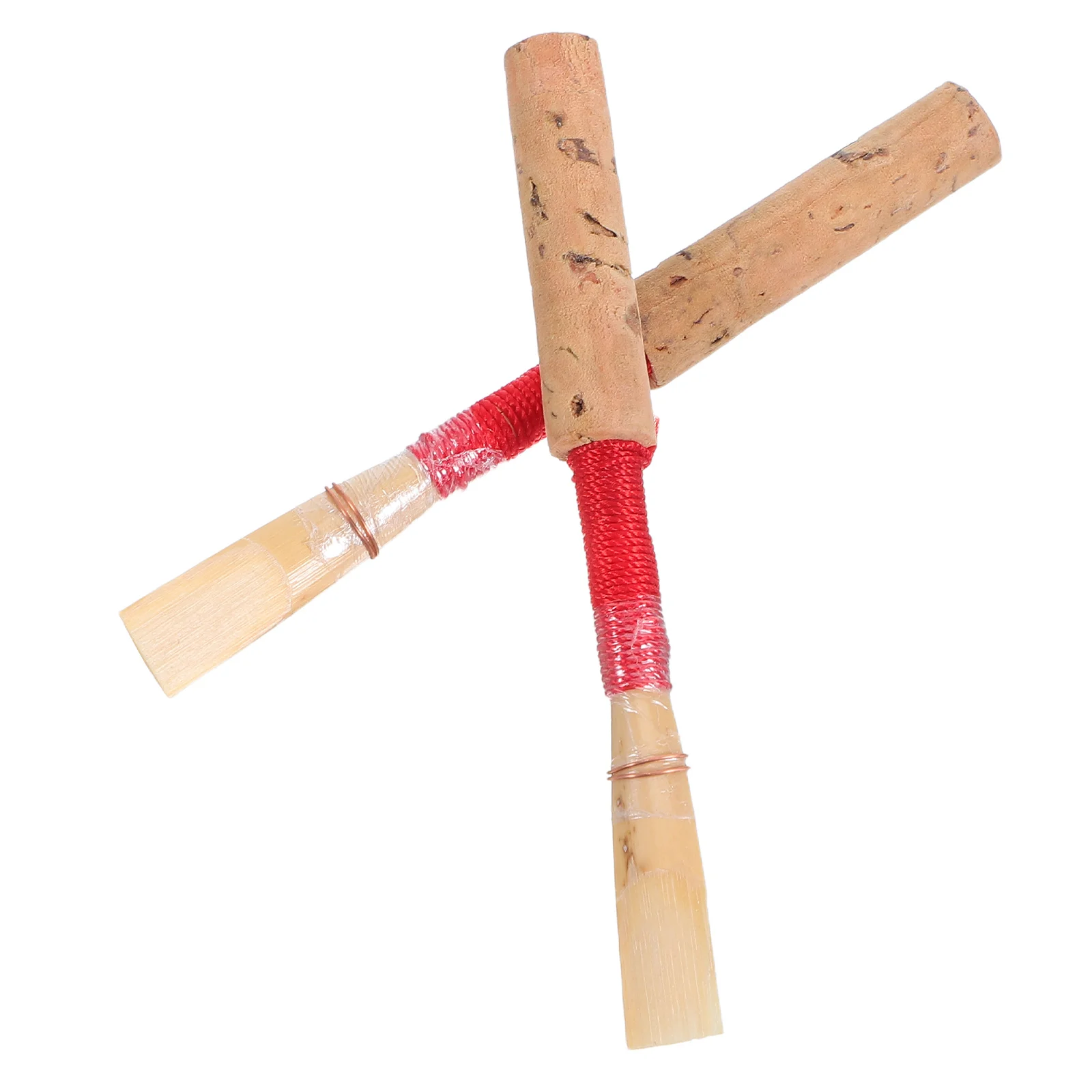 

2pcs Oboe Reeds Replacement for Woodwind Instruments Natural Solid Beginner Soft Handmade Wind Kit Musical Instrument