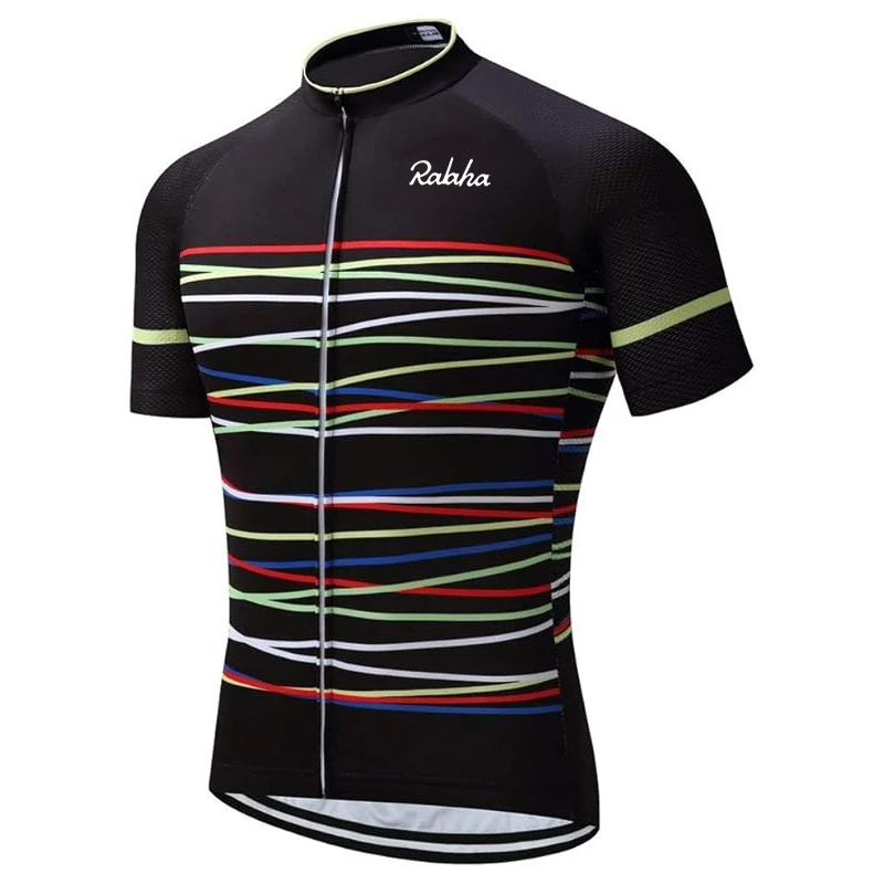 AliExpress 2023 Ralaha Cycling Jersey Men Bicycle Clothing Male MTB Maillot Clothes Pockets Mountain Bike Shirt Quick drying Racing Summer