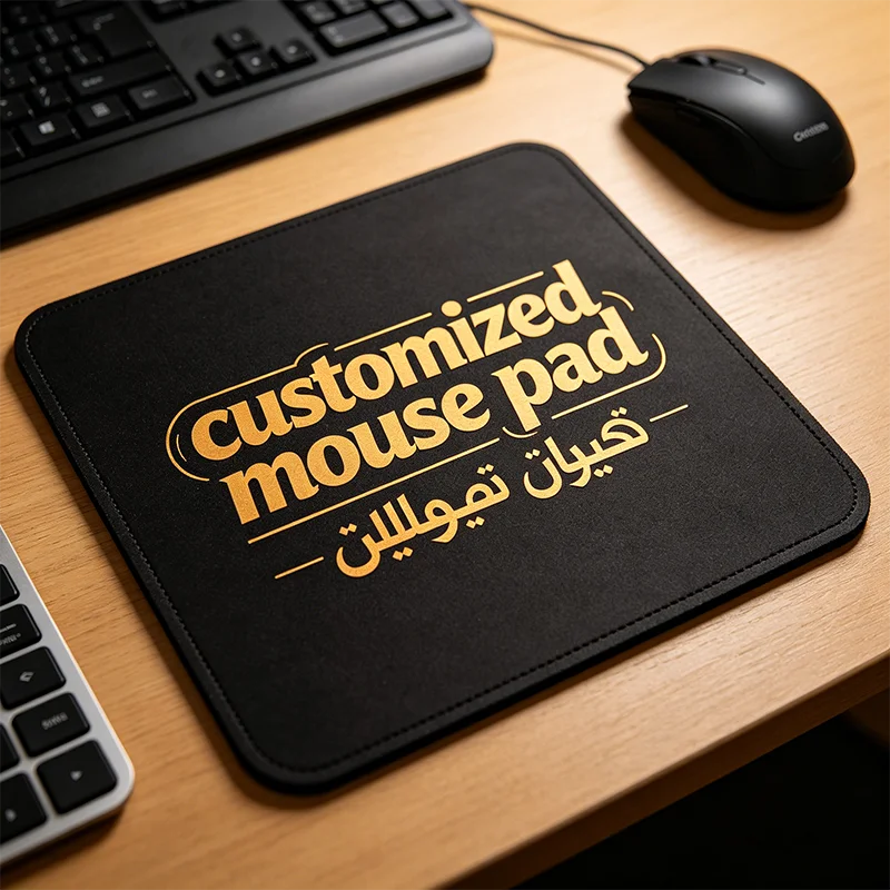 Custom Mouse Pad Personalized Pictures Text Logos Design Small Square Rubber Anti-slip Mousepad Office Game DIY Decor Desk Mats