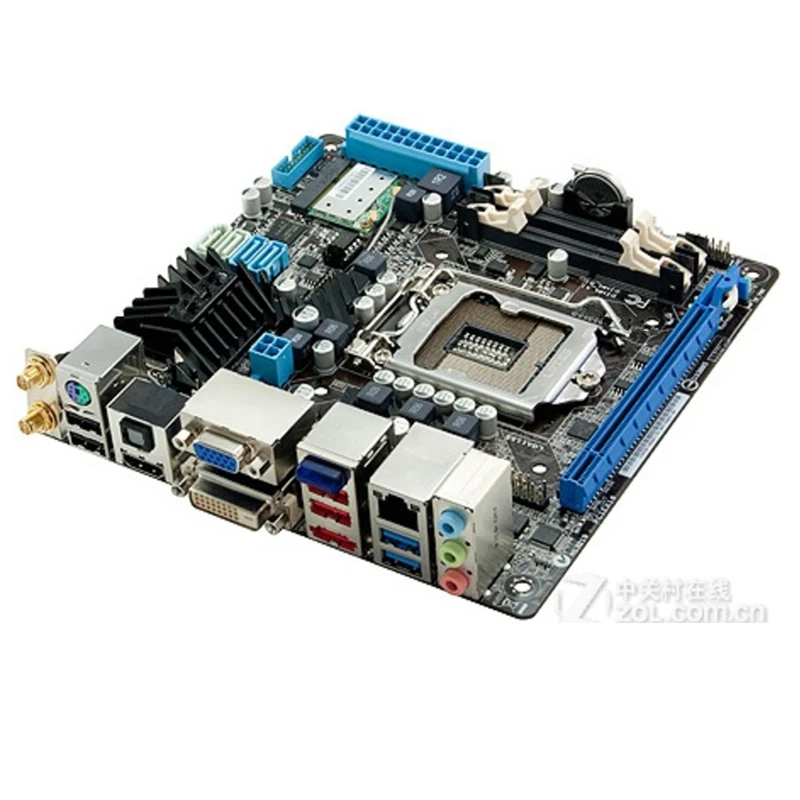 For Intel Used H67 P8H67-I DELUXE MINI ITX motherboard original  LGA 1155 DDR3 16GB For USB2.0 SATA2 Desktop Mainboard