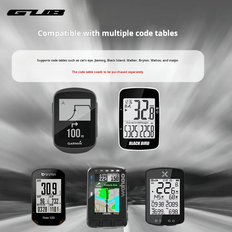 GUB – support de capuchon supérieur de tige d'ordinateur de vélo, support réglable d'angle 693 Compatible avec Garmin Edge Wahoo Bryton Cateye