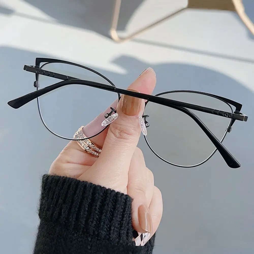 Comfortable Blue Ray Blocking Anti-Blue Light Glasses Eye Protection Metal Computer Goggles Ultralight Frame Eyewear Office