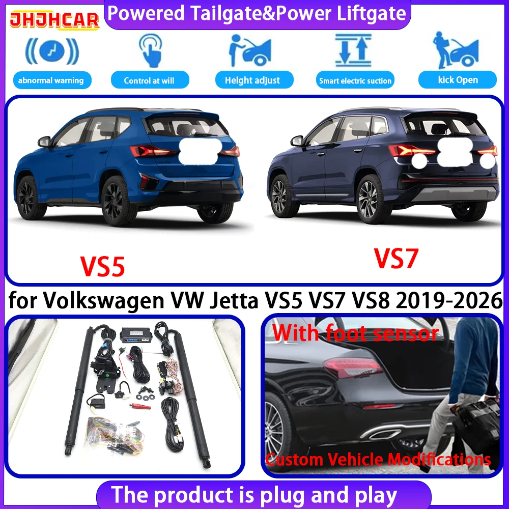 JHJHCAR for Volkswagen VW Jetta VS5 VS7 VS8 2019-2026 Smart Automatic Electric Powered Tailgate Power Liftgate Tailgate System