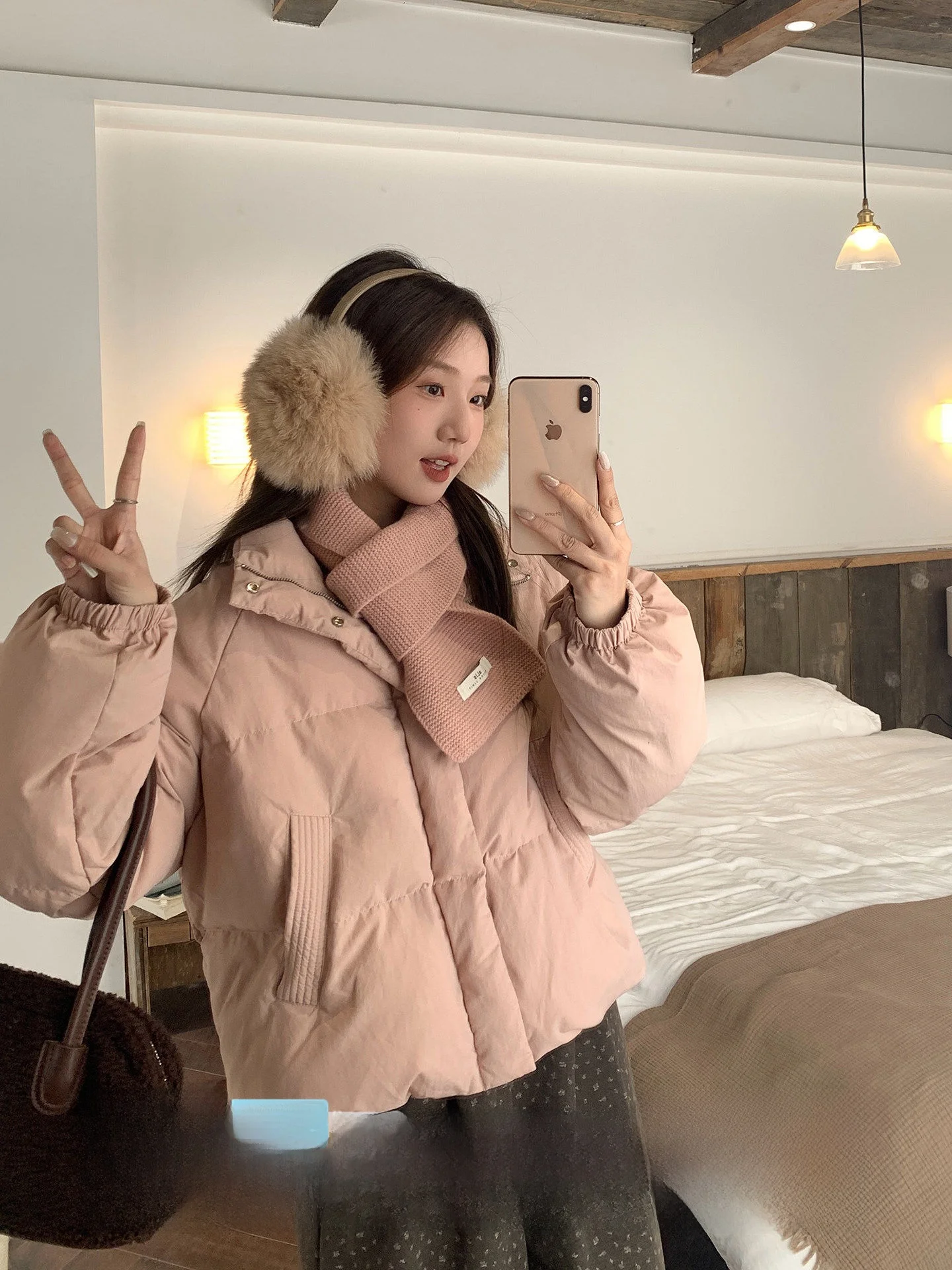 

Женская утепленная хлопковая куртка в корейском стиле, прямого кроя, на молнии, однотонная, зимнее пальто