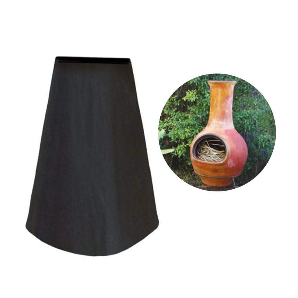 Protector de horno a prueba de polvo para exteriores, cubierta antipolvo para chimenea, fogatas, calentador, Protector para jardín