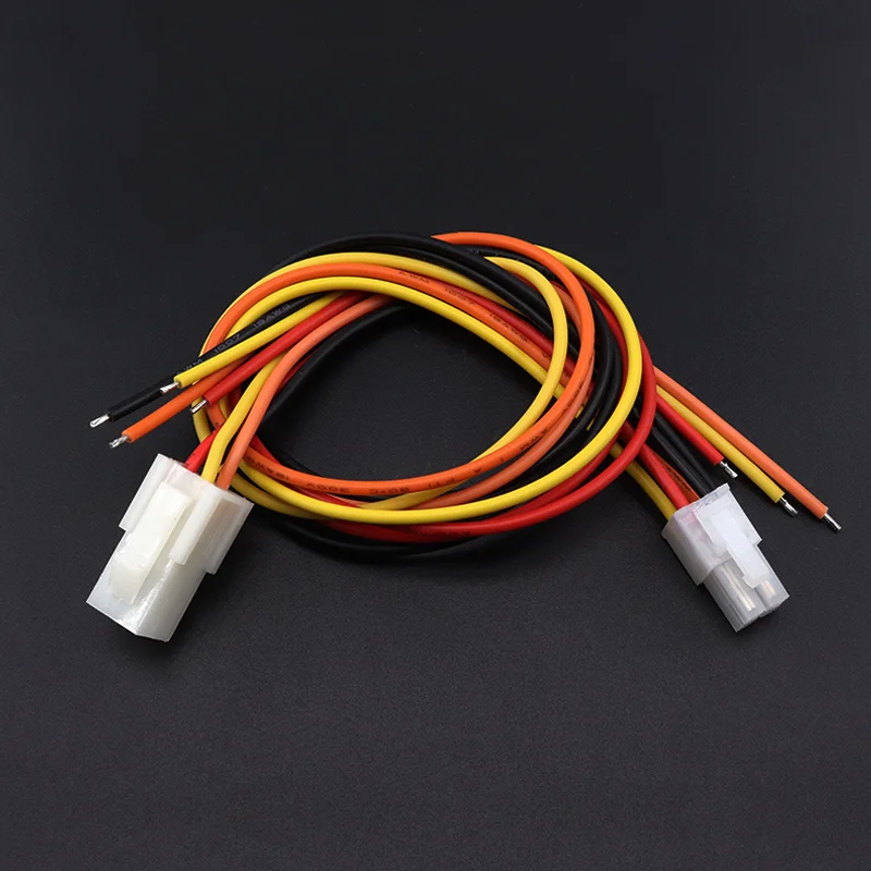 2PCS 30CM 5556 5557 5559 2*2/3/4/5/6/8/10/12 PIN Connector Male Female Plug with Wire Cable 4.2MM PITCH 18AWG 2X3/2X4/2X5/2x6P