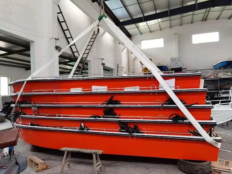 

4M 6m fiberglass assault boat fiberglass reinforced plastic speedboat rescue fishing competition