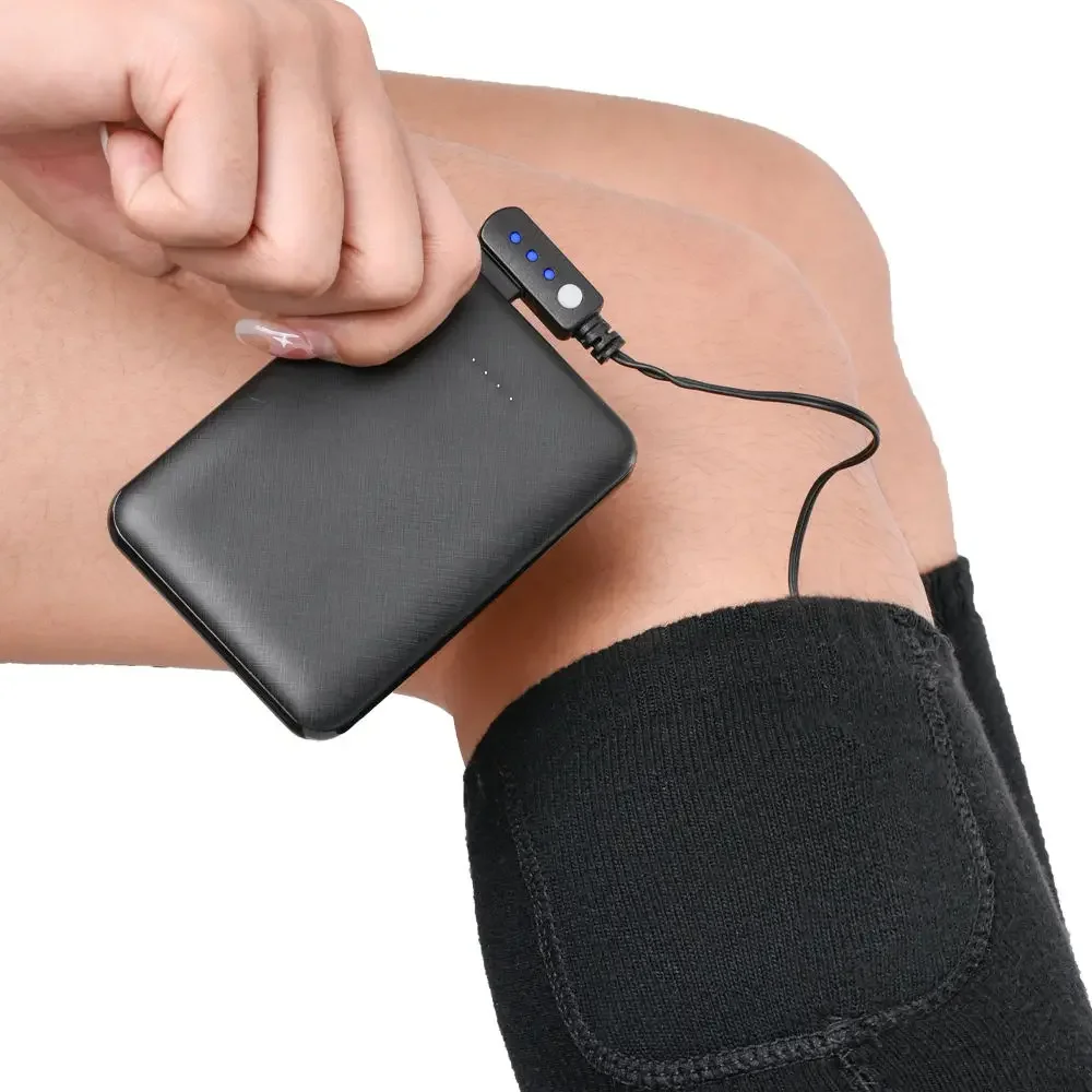 ถุงเท้าอุ่นสำหรับผู้หญิงและผู้ชายในฤดูหนาว พร้อมกล่องแบตเตอรี่ ถุงเท้าทำความร้อน อุ่นเท้า ถุงเท้าไฟฟ้า ถุงเท้ากันหนาวสำหรับเดินป่า เล่นสกี และกิจกรรมกลางแจ้ง