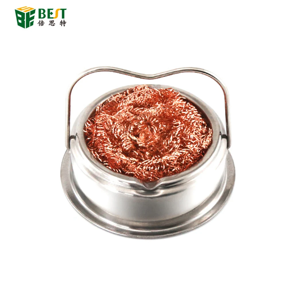 

Универсальная чистящая стальная проволока с базовым держателем, наконечник сопла, очистка от грязи, медная проволока, шарик, олово, удаление стальной коробки