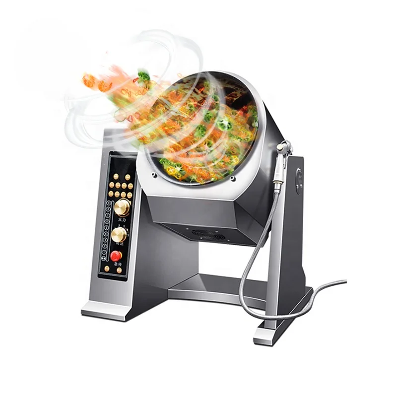 Food Cooking Machine Automatic Intelligent Cooking Automatic Stir Fry Wok Robot for Home Electric New Product 2020 Multifunction