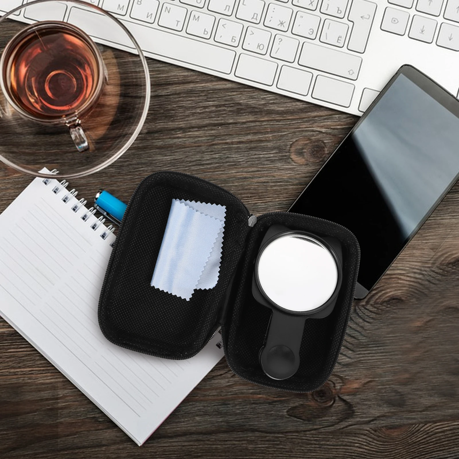 

Adjustable Angle Compact Selfie Clip Universal Phone Mount High Definition Lens Durable Material For Photography Accessories