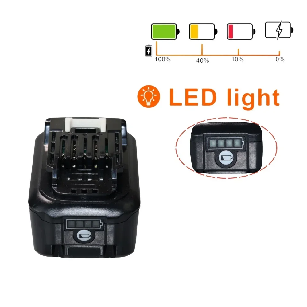 12V 4000/5000/6000mAh Rechargeable Lithium Ion Battery for Makita BL1040 BL1015 BL1020B BL1016 BL1021 BL1040B