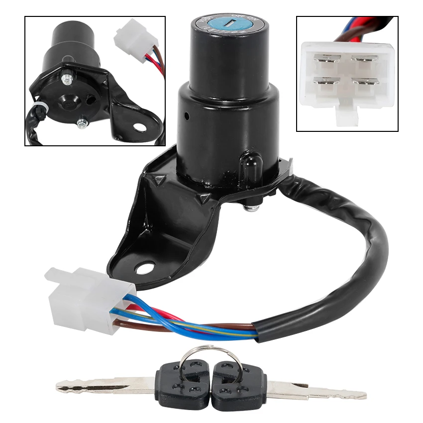 Motorcycle Ignition Switch Key Fits For Yamaha XV500 Virago XV500S Virago 500 S XV535 Virago 535 OEM:3BM-82510-00 2NT-82510-01