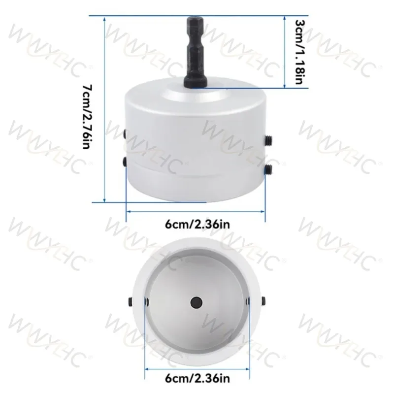Inner Outer Chamfer Tool Drill Connector, Stainless Steel Pipe Reamer Deburring Scraper Burr Remover Trimming Tool