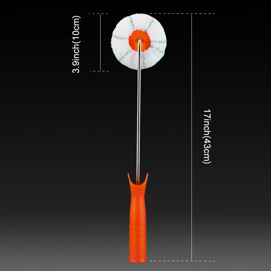 1 รองรับแปรงลูกกลิ้งรูปฟักทอง 2 อัน; เครื่องมือผู้เชี่ยวชาญสําหรับมุมด้านใน แปรงลูกกลิ้งมุมมืออาชีพ