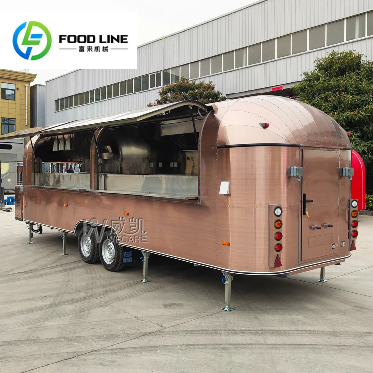 FULAI Carritos Foodtruck Coffee Juice Cocktail Bar Ice Cream Pizza Food Truck Mobile Kitchen Catering Trailer Fully Equipped