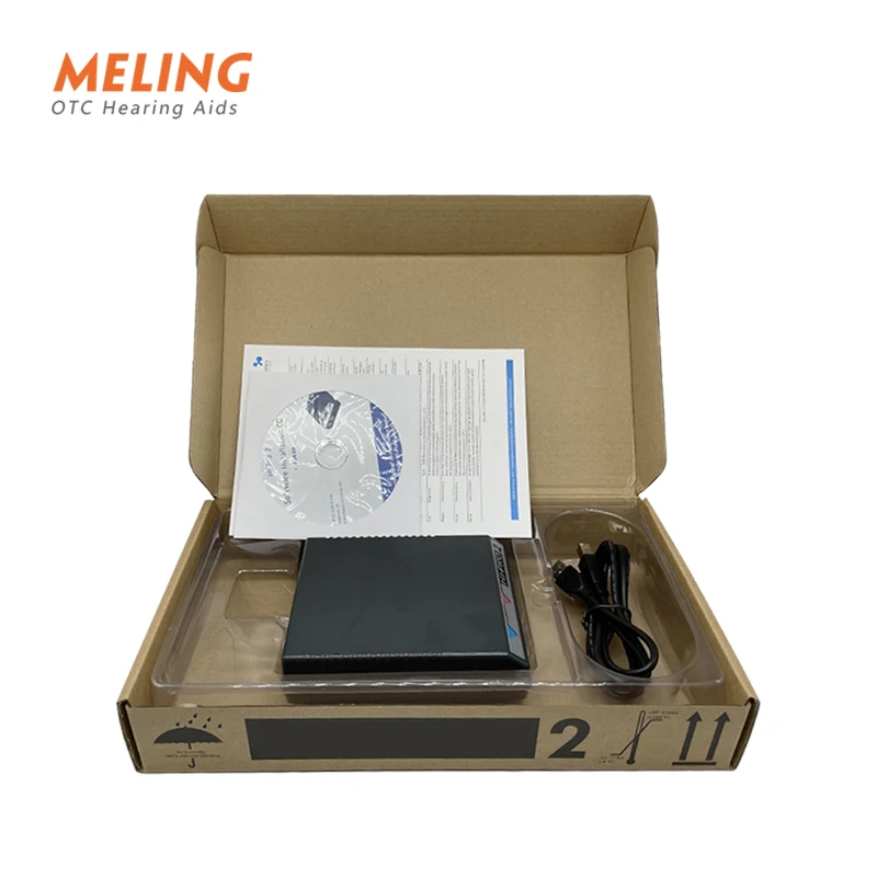 5X Hipro 2 Digital Hearing Aid Programming Machine Compatible with All Digital Hearing Aids Like Siemens Resound Etc Hipro 2