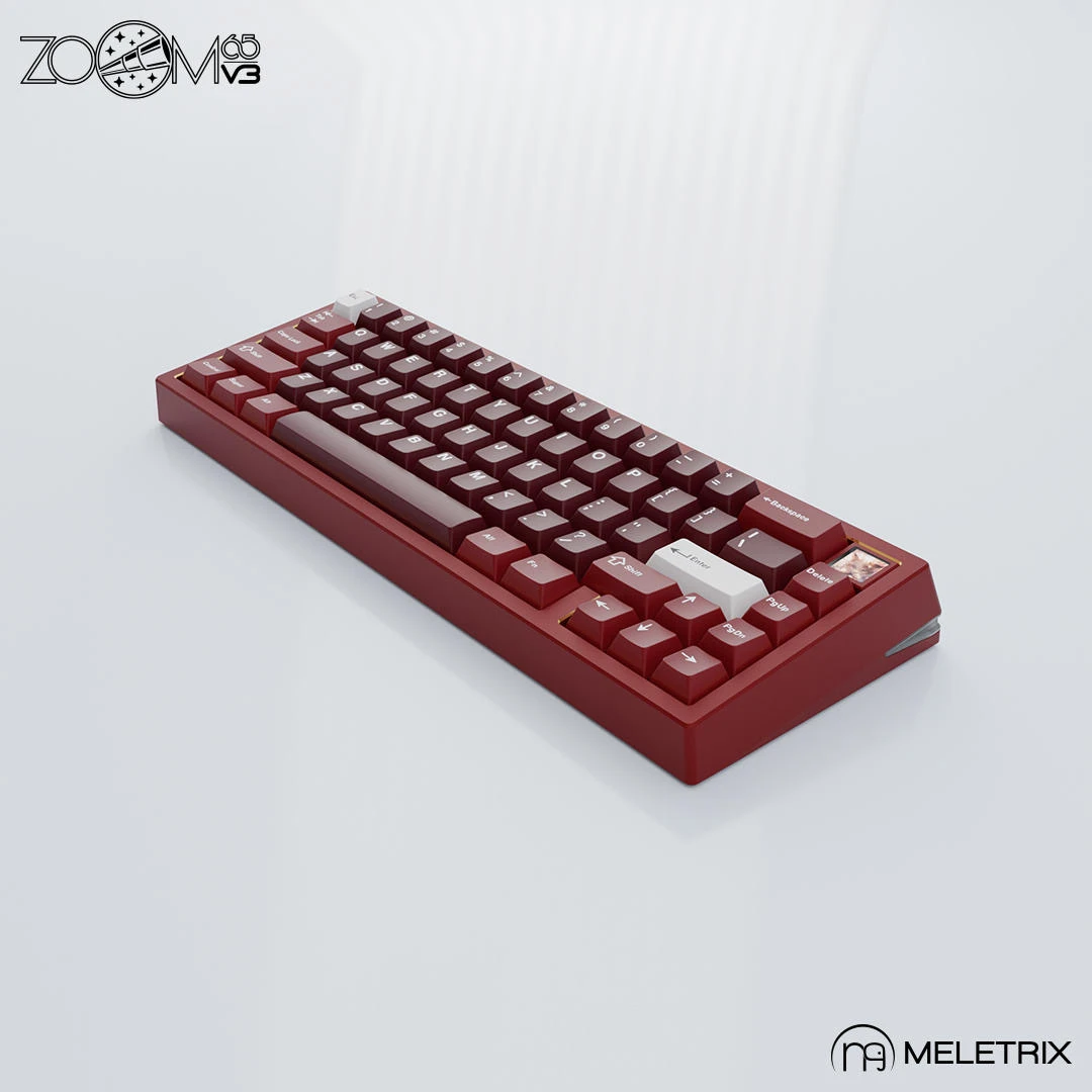 Imagem -03 - Zoom 65 v3 Teclado Mecânico Liga de Alumínio Hot Swap Personalizado Luz Rgb Teclado sem Fio para Jogos Presentes pc Gamer Modos