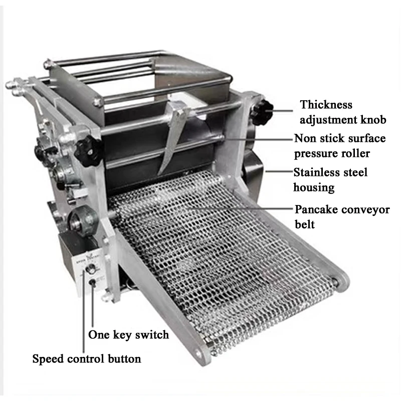 Tortilla Press Maker Dough Tool Iron Cast Corn Wrapper Pizza Pressing Machine Roller Roti Dumpling Round Pie Making Presser