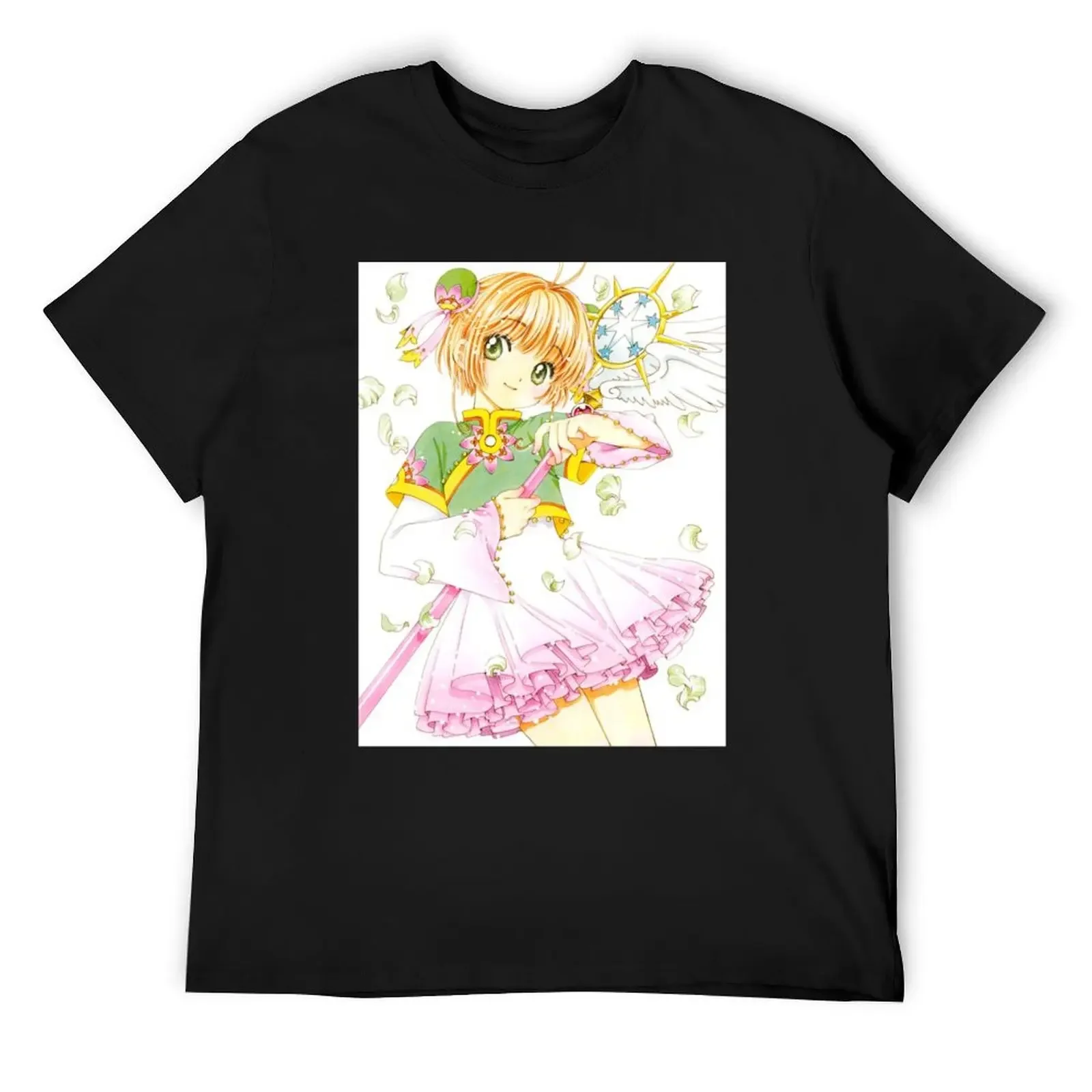 Cardcaptor Sakura (2) T-Shirt anime stuff vintage clothes graphics rapper graphic tees Men's clothing