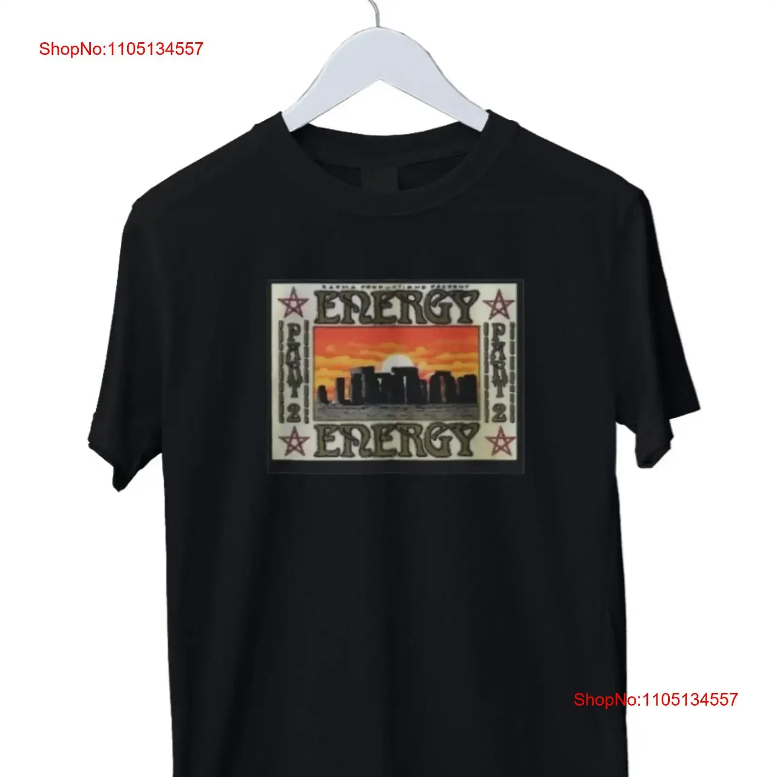 تي شيرت رجالي من Energy Flyer Part2 مقاس S M L XL 2 3 4 عتيق مغسول قليلاً ومتعدد الاستخدامات ملابس مصممة أزياء غير رسمية ممتدة