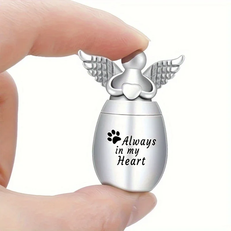 Mini Cremation Urns Memorial Small Urns  Human Ashes Keepsake Angel Wings Urns  Human Ashes Adult Decorative Keepsake Urns