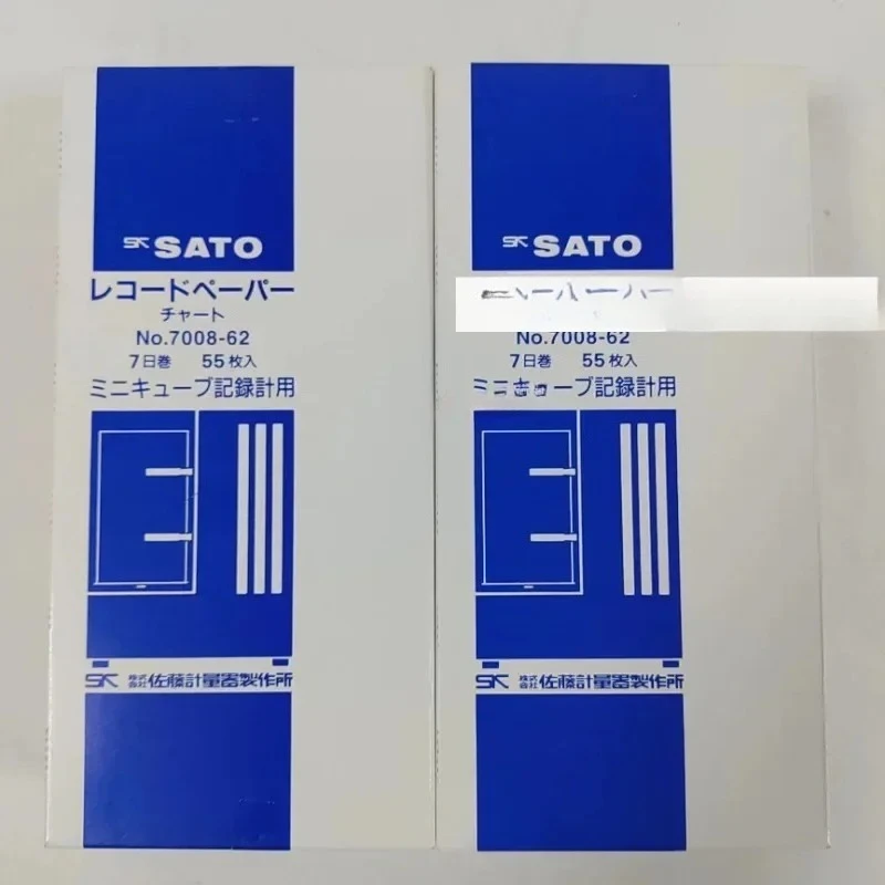 

Регистратор температуры и влажности SATO 7008-10 Бумага для записи 7008-62 7005-62 7006-62