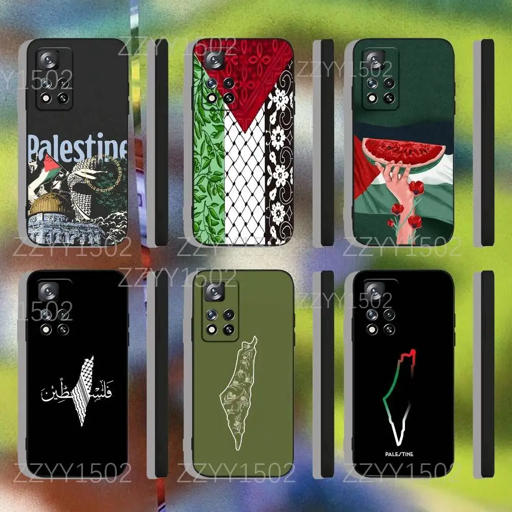 

EmbroidereS-GAZA-Palestin-es Phone Case For Samsung S25,S24,Ultra,S20,S30,Plus,S22,S23,Ultra,Plus,5G Black Silicone Soft