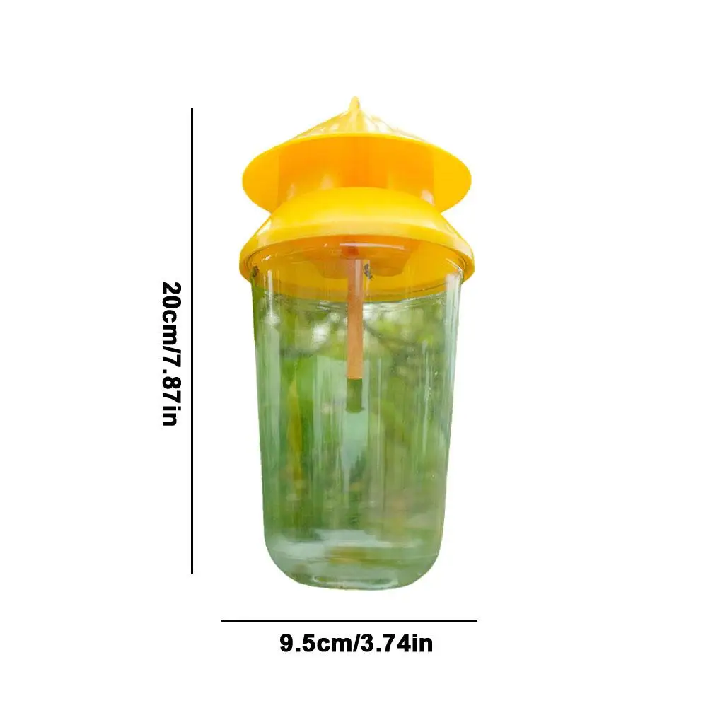 Plastic Fruit Fly Trap Killer Drosophila Trap Anti Fly Fruit Fly Killer Catcher Orchard Insect Trap Pest Control Fly Bee Trap